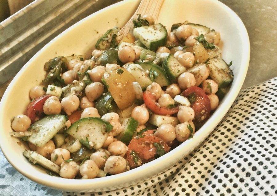 Mediterranean-Inspired Chick Pea Salad