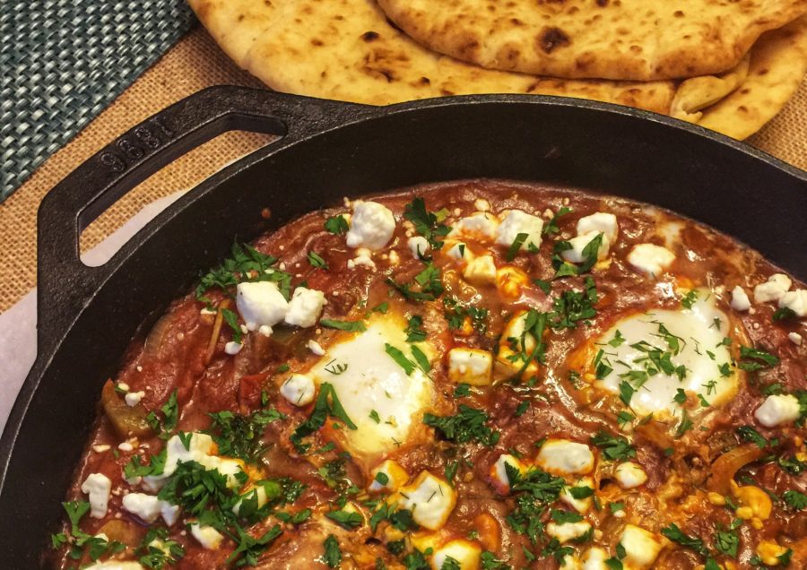 Shakshuka – A Tomato Stew With Poached Eggs