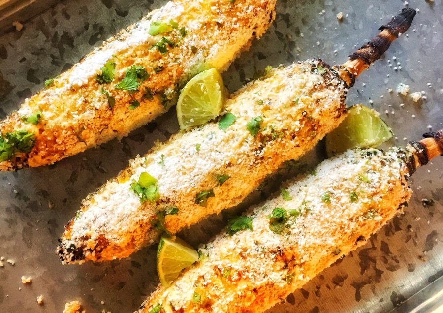 Grilled Mexican Street Corn (Elotes)