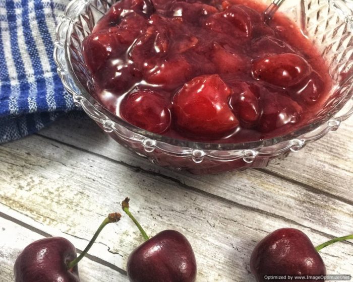 Spiced Cherry Compote – The Jewel of Cherry Season