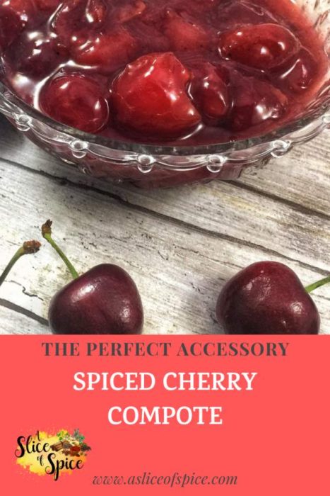 Spiced Cherry Compote Pin