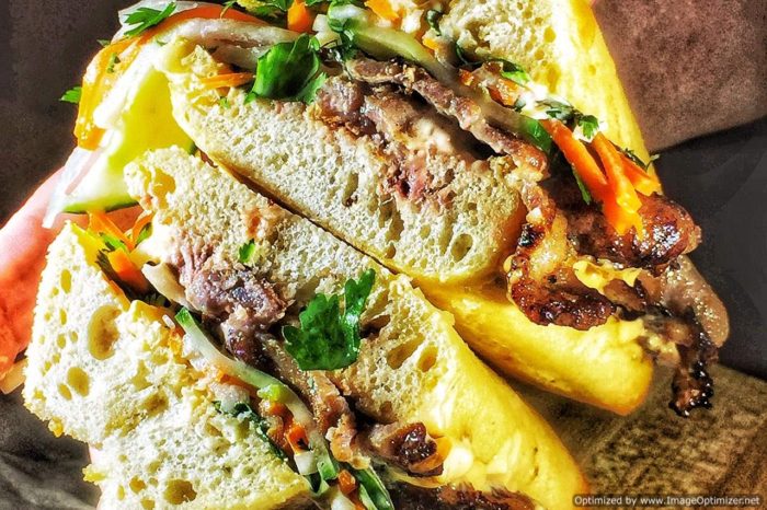 Vietnamese Bánh Mì Sandwiches